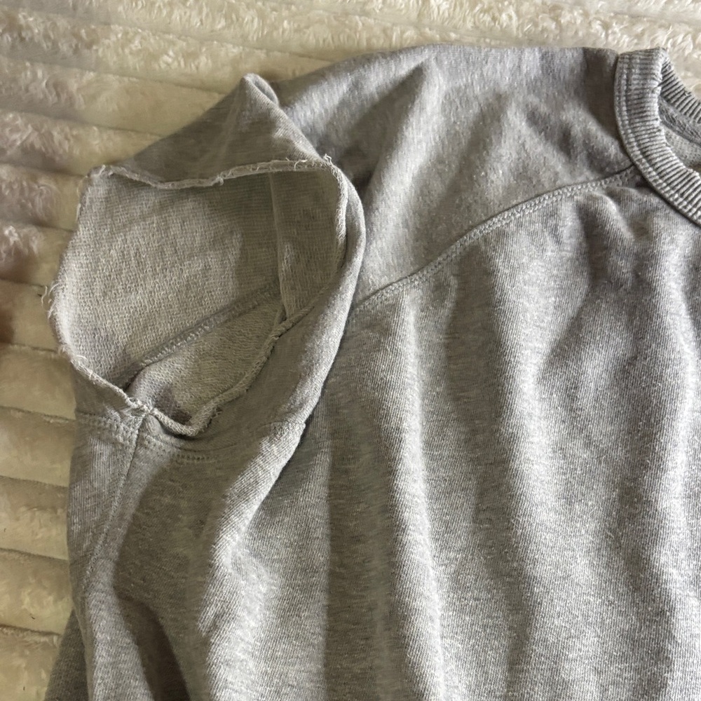 Free People Gray Muscle Tee - Picture 2 of 4